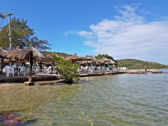 Paradise Hostel E Camping Cabo Frio Bagian luar foto